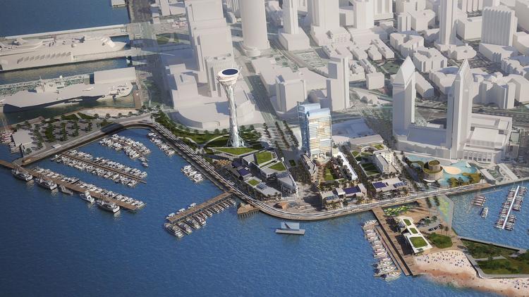 Seaport Village Redevelopment San Diego